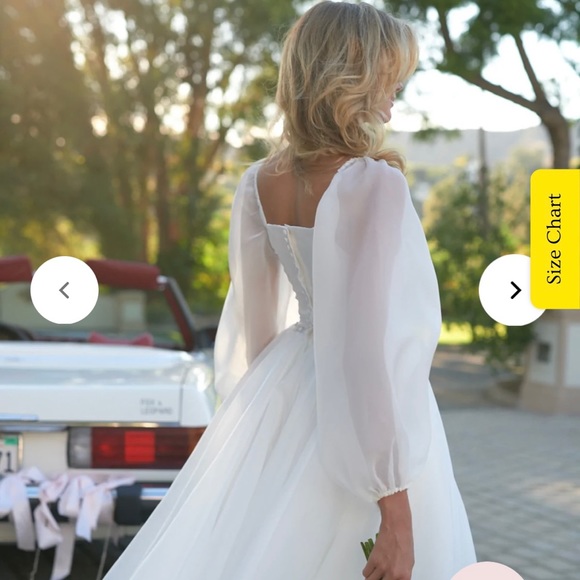 Selkie Queen of Angels Ivory wedding dress/gown. Sold out on Selkie’s website!! - Picture 4 of 4